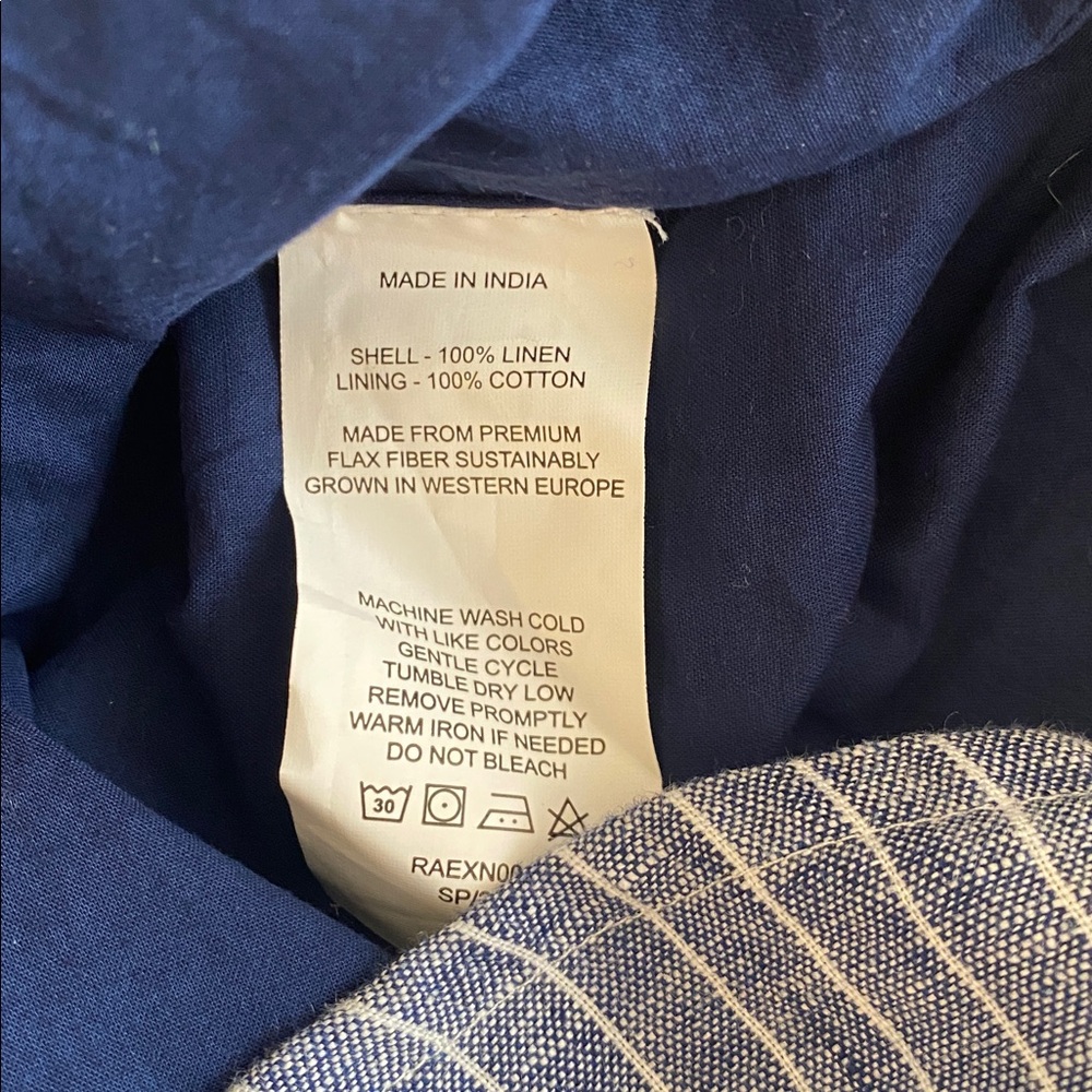 QUINCE 100% European Linen Tank Mini Dress S - Picture 8 of 9